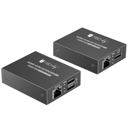 TECHLY IDATA HDMI-KVM372 HDMI KVM Extender σε καλώδιο δικτύου 1080p@60Hz έως 70m