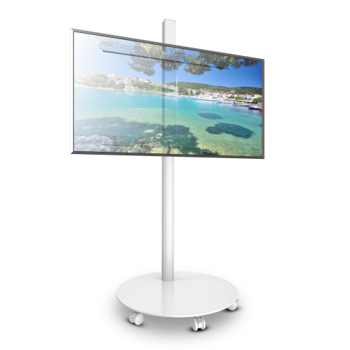 TECHLY ICA-TR102W Tροχήλατη βάση για Τηλεόραση LCD/LED/Plasma 32-70" λευκή