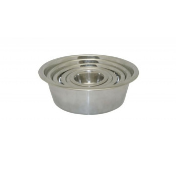 Stainless Steel Pet Bowl 21.5cm 8.5”