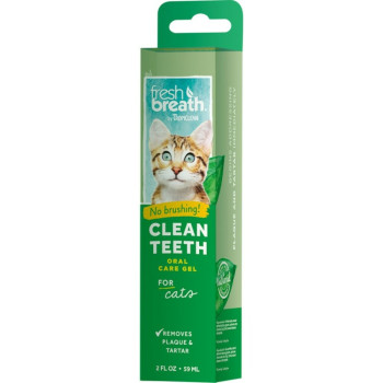 Fresh Breath Clean Teeth Gel Cats 59ml