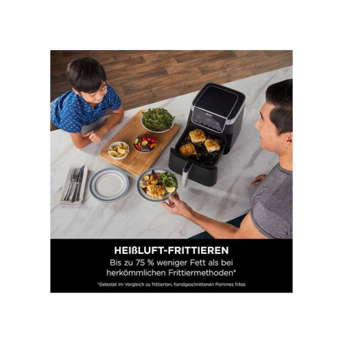 Ninja AF180EU Air Fryer 6.2lt Μαύρο