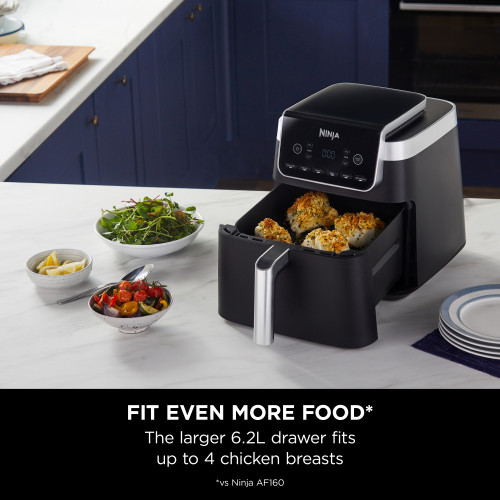 Ninja AF180EU Air Fryer 6.2lt Μαύρο