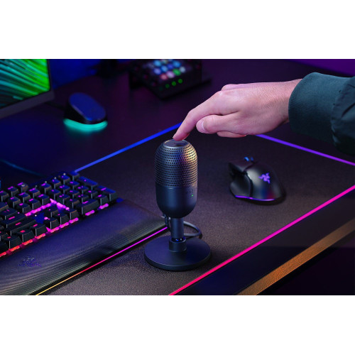 Razer Πυκνωτικό Μικρόφωνο USB Seiren V3 Mini Επιτραπέζιο Φωνής RZ19-05050100-R3M1