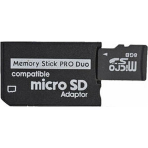 Memory Stick Pro Duo Adapter to micro SD PSP