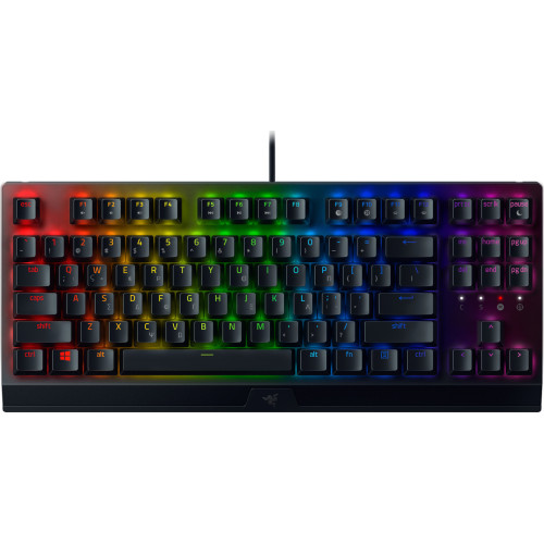 Razer BlackWidow V3 TKL Gaming Μηχανικό Πληκτρολόγιο Tenkeyless με Razer Green διακόπτες και RGB φωτισμό (Ελληνικό)