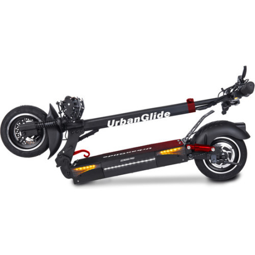 UrbanGlide E-Cross Pro Boost Ηλεκτρικό Πατίνι με 25km/h Max Ταχύτητα και 50km Αυτονομία σε Μαύρο Χρώμα