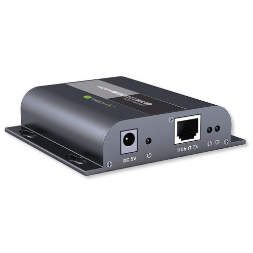 Techly IDATA EXTIP-383V4 HDMI HDbitT Extender με IRCat.6 Καλώδιο έως 120m