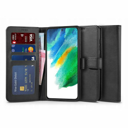 Tech-Protect Wallet Δερματίνης Μαύρο (Galaxy S21 FE 5G)