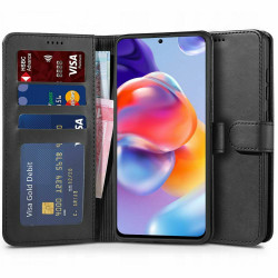 Tech-Protect Wallet Δερματίνης Μαύρο (Redmi Note 11 Pro+)