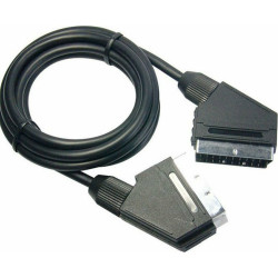 Osio Cable Scart male - Scart male 1.5m Μαύρο OSK-1165