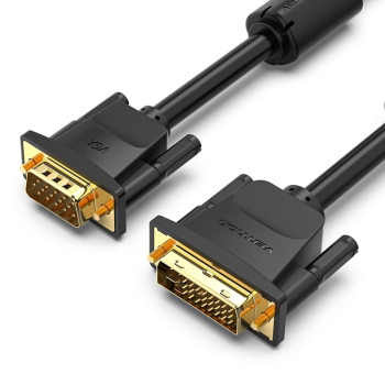 Vention Cable DVI-I male - VGA male 2m Μαύρο (EACBH)