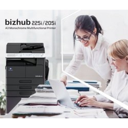 Konica Minolta Bizhub 225i- Ασπρόμαυρο φωτοτυπικό