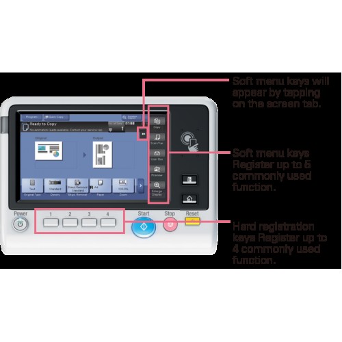 Konica Minolta Bizhub 287- Εκθεσιακό Ασπρόμαυρο φωτοτυπικo