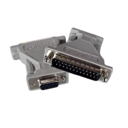 Roline 12.03.6505 RS232 Adapter DB9 F - DB25 M