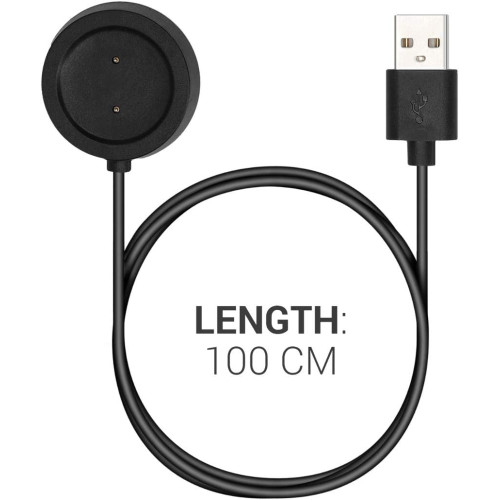 Καλώδιο Φόρτισης USB Φορτιστής για Amazfit GTR 42mm Μαύρος