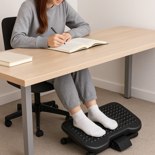 TECHLY ICA-FR 31 Αντιολισθητικό υποπόδιο ρυθμιζόμενο σε ύψος και κλίση