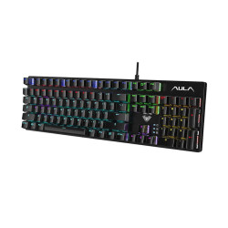 KEYBOARD AULA S2022 MECHANICAL RGB BLACK USB GR NEW