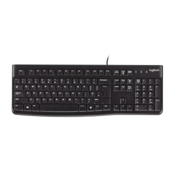 KEYBOARD LOGITECH K120 WIRED BLACK NEW