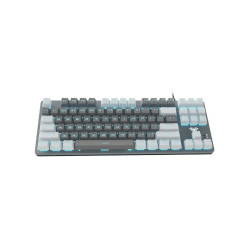 KEYBOARD AULA F3287 MECHANICAL WHITE - GRAY KEYCAPS USB US-GR NEW