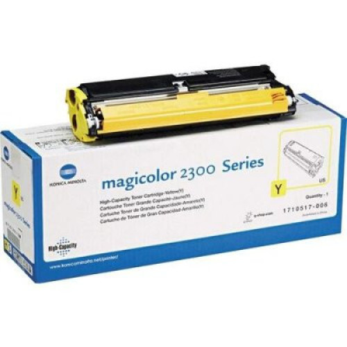 Original Konica Minolta (1710517-006) Toner Cartridge - Yellow