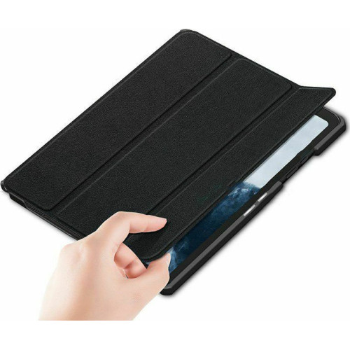 Tech Pro Smartcase Flip Cover Μαύρη (Galaxy Tab A7 2020/2022)