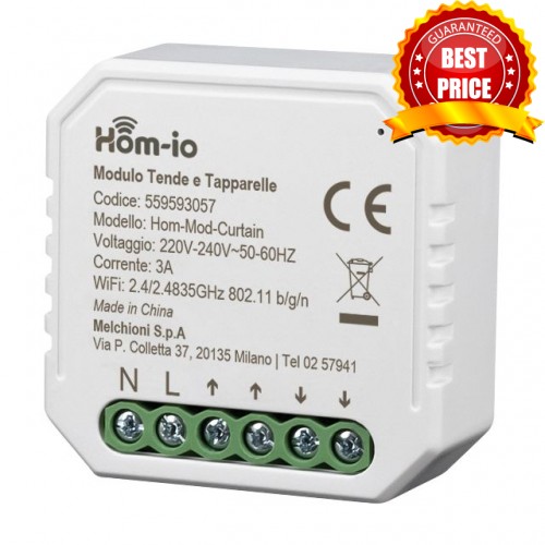 HOM-IO SMART WI FI ΚΟΥΡΤΙΝΑΣ & ΡΟΛΩΝ