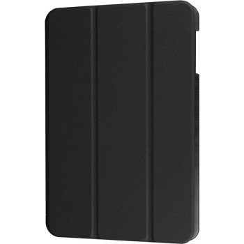 Tri-Fold Flip Cover Δερματίνης Μαύρο (Galaxy Tab A 10.1 2016)
