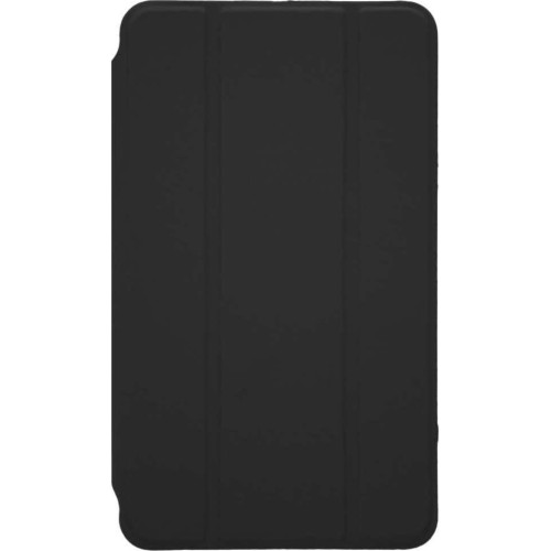 Tri-Fold Flip Cover Δερματίνης Μαύρο (Galaxy Tab A 10.1 2016)