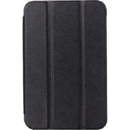 Tri-Fold Flip Cover Δερματίνης Μαύρο (Galaxy Tab A 10.1 2016)