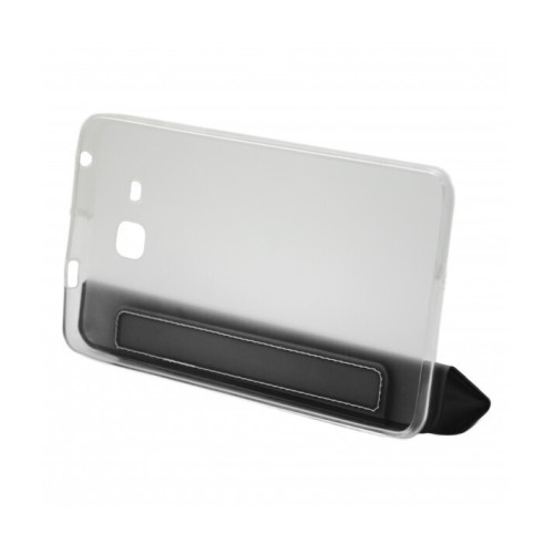 Tri-Fold Flip Cover Δερματίνης Μαύρο (Galaxy Tab A 10.1 2016)