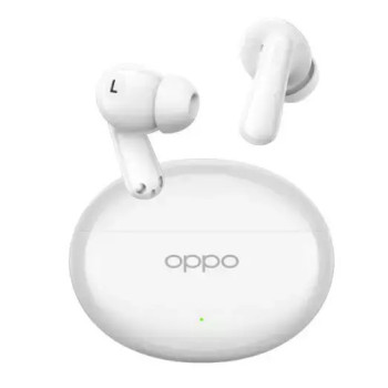 Oppo Enco Air4 In-ear Bluetooth Handsfree Ακουστικά με Αντοχή στον Ιδρώτα και Θήκη Φόρτισης Silky White Oppo Enco Air4 In-ear Bluetooth Handsfree Ακουστικά με Αντοχή στον Ιδρώτα και Θήκη Φόρτισης Silky White