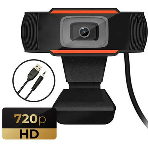 Lamtech Web Camera HD 720p Πορτοκαλί