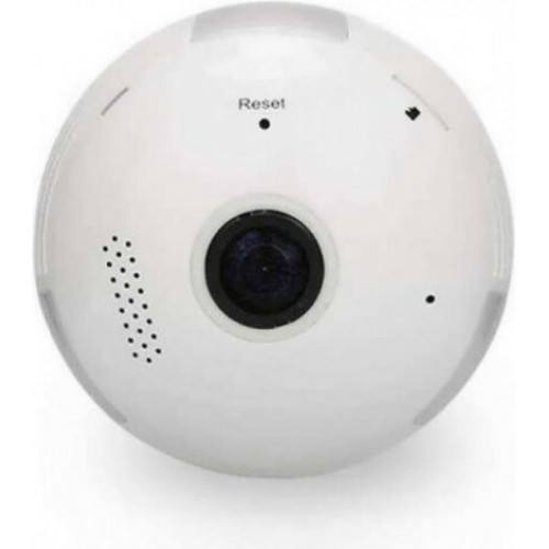 Κρυφή Κάμερα WiFi Λάμπα 1080p με Υποδοχή για Κάρτα Μνήμης και Ανιχνευτή Κίνησης