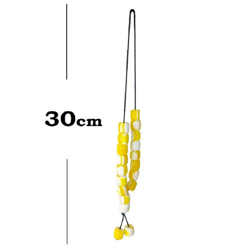 ΚΟΜΠΟΛΟΙ ΚΙΤΡΙΝΟ - ΛΕΥΚΟ