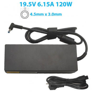 Τροφοδοτικό Laptop - AC Adapter για HP 19.5V 6.15A 120W 4.5mm x 3.0mm Blue OEM Υψηλής ποιότητας
