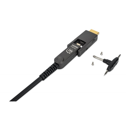 Manhattan ICOC HDMI-AOC-100 Ενεργό Hdmi καλώδιο οπτικής ίνας 100 μέτρα