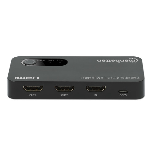 MANHATTAN IDATA HDMI-4K2P60MH HDMI SPLITTER 4K@60Hz UHD 3D με LED 2 κατευθύνσεων