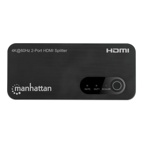 MANHATTAN IDATA HDMI-4K2P60MH HDMI SPLITTER 4K@60Hz UHD 3D με LED 2 κατευθύνσεων
