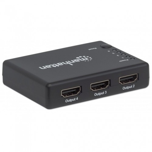Manhattan IDATA HDMI-4K4PMH – HDMI Splitter 4-way 4K
