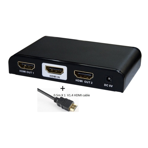 HDMI Splitter CSP01023V2 4K x 2K 3D UHD 1 Input 2
