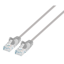 INTELLINET ICOC U6-SLIM-015G CAT6 UTP SLIM 1.5M ΚΑΛΩΔΙΟ ΔΙΚΤΥΟΥ ΓΚΡΙ