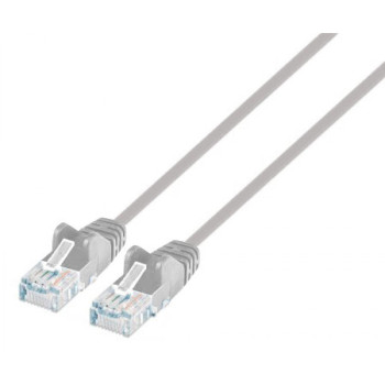 INTELLINET ICOC U6-SLIM-015G CAT6 UTP SLIM 1.5M ΚΑΛΩΔΙΟ ΔΙΚΤΥΟΥ ΓΚΡΙ