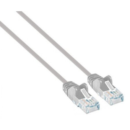 INTELLINET ICOC U6-SLIM-015G CAT6 UTP SLIM 1.5M ΚΑΛΩΔΙΟ ΔΙΚΤΥΟΥ ΓΚΡΙ