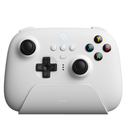 8Bitdo Ultimate 2.4G Wireless Controller Windows Android Apple Λευκό Hall Effect Joystick