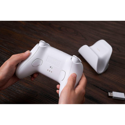 8Bitdo Ultimate 2.4G Wireless Controller Windows Android Apple Λευκό Hall Effect Joystick