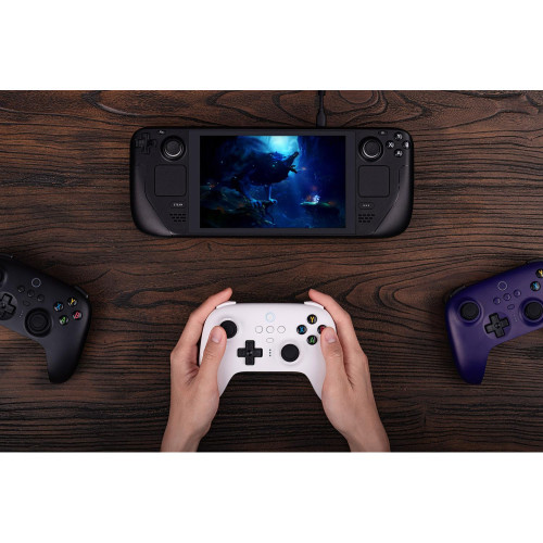 8Bitdo Ultimate 2.4G Wireless Controller Windows Android Apple Λευκό Hall Effect Joystick