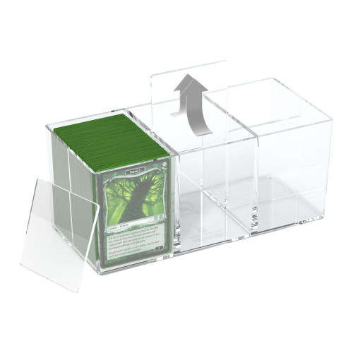 Ultimate Guard Stack 'n' Safe Card Box 480 Deck Box 1τμχ Clear