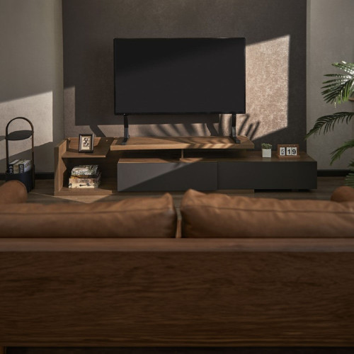 GEMBIRD 3 STAGE HEIGHT TABLETOP TV STAND 45′-90′ MAX VESA 800×400