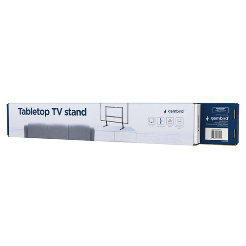GEMBIRD 3 STAGE HEIGHT TABLETOP TV STAND 45′-90′ MAX VESA 800×400