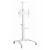 GEMBIRD ALUMINUM TV FLOOR STAND WITH CASTER WHEELS 37′-70′ WHITE